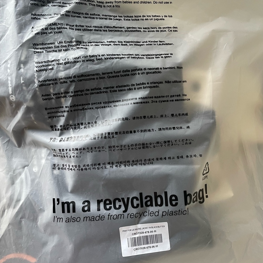 Civil Regime NEW Pray for Us Racing Jacket - Picture 13 of 14